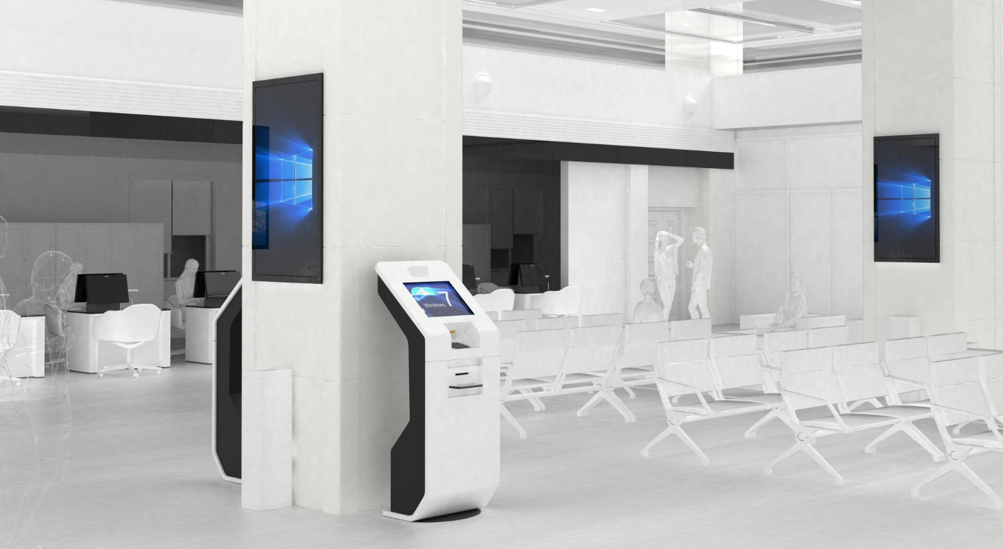 Mikä on itsepalvelun kioski-kone, joka tarjoaa?