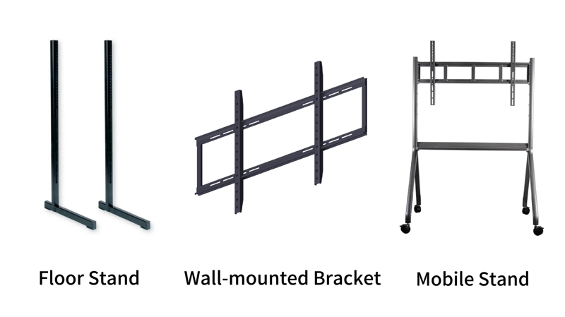 Kuinka valita oikea interaktiivinen näyttöjalusta? Kolmen tyyppisen telineen analyysi
