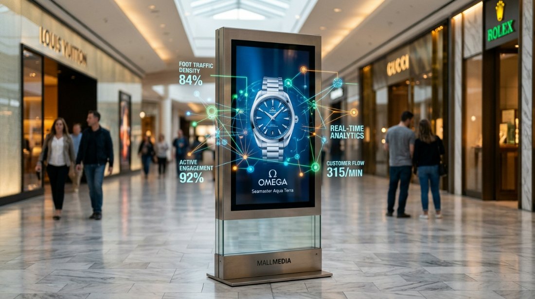 US B2B Digital Signage Guide: AI Analytics, Wi-Fi 7 ja pystynäytöt